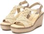 XTI Plateau Sandalen Beige Dames - Thumbnail 3