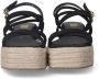 XTI Plateau Sandalen Black Dames - Thumbnail 5