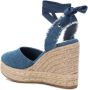 XTI Plateausandalen Blue Dames - Thumbnail 3