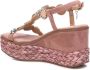 XTI Plateausandalen Pink Dames - Thumbnail 4