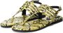 XTI Dames Flip Flops van Synthetisch Leer Yellow Dames - Thumbnail 9