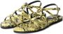 Xti Schoenen Sandalen 49578-PISTACHIO Dames Geel - Thumbnail 14