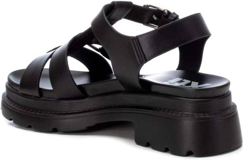 XTI Sandalen Black Dames