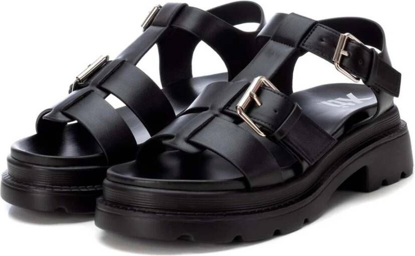 XTI Sandalen Black Dames