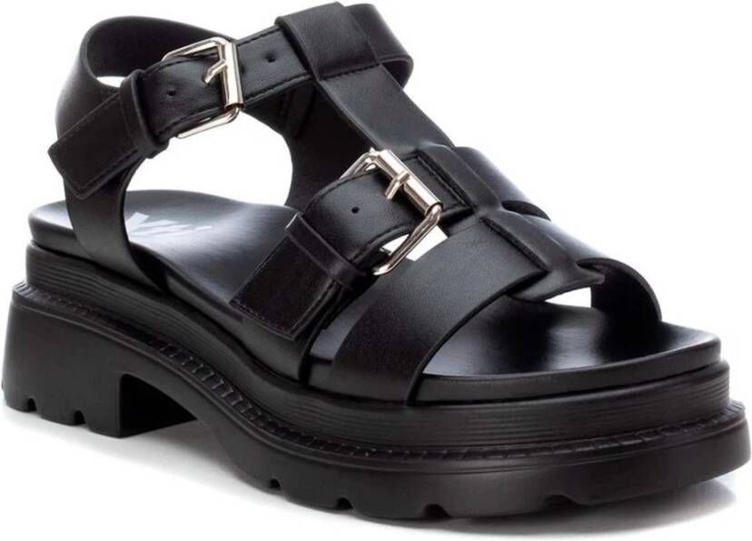 XTI Sandalen Black Dames