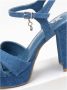 XTI Sandalen met hak Blue Dames - Thumbnail 4