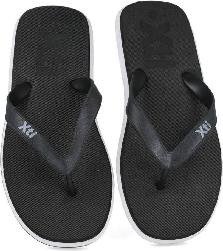 XTI Slippers Black Heren