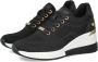 XTI Sneakers Black Dames - Thumbnail 3