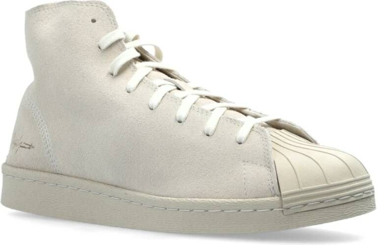 Y-3 Atletische schoenen Pro Model boven de enkel Beige Dames