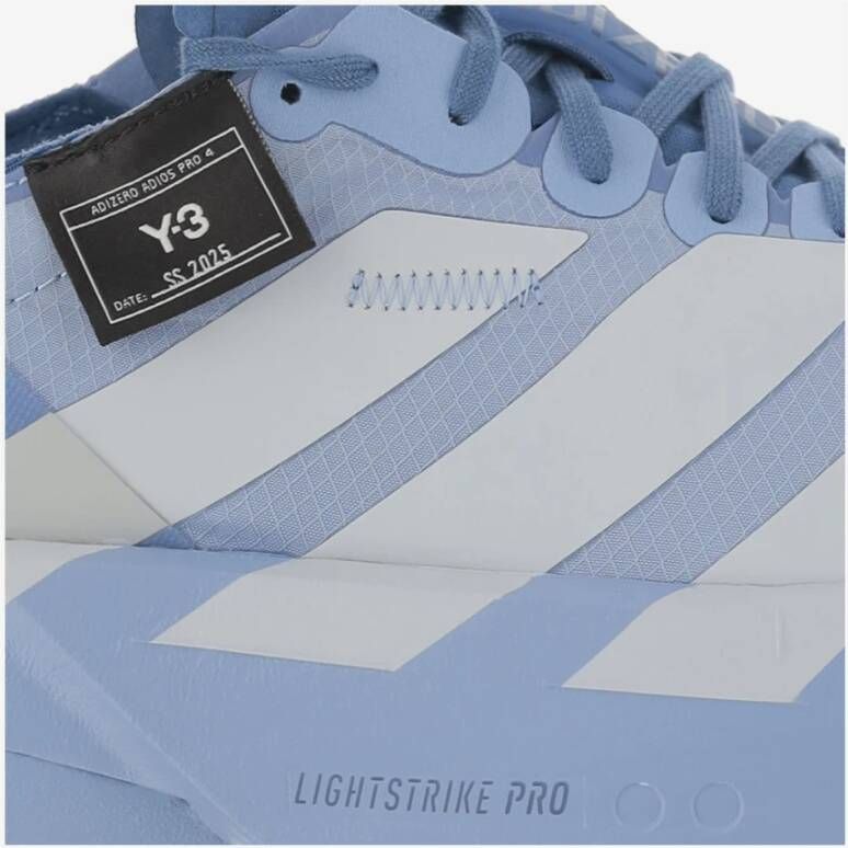 Y-3 Blauwe Mesh Sneakers met Lightstrike Pro Blue Heren