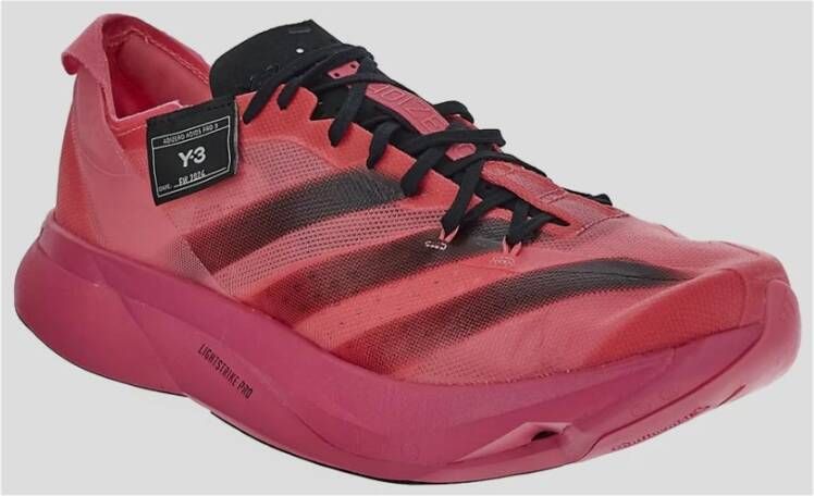 Y-3 Canvas Sneaker Pro 3.0 Pink Heren