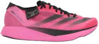 Y-3 Fuchsia lage sneakers met 3 strepen Pink Dames