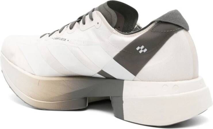 Y-3 Grijze Sneakers met Beige Details Gray Heren