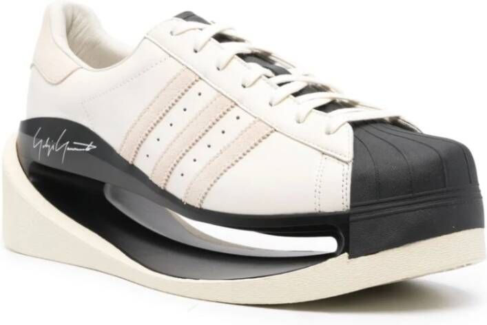 Y-3 Holte Ruimte Superstar Schoenen White Heren