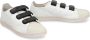 Y-3 Hook-And-Loop Lage Top Leren Sneakers White - Thumbnail 3