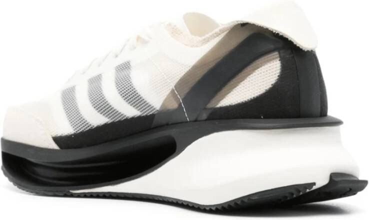 Y-3 Innovatieve hardloopschoenen geïnspireerd door negatieve ruimte White Heren