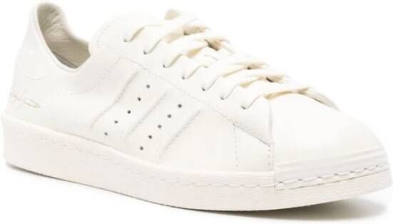 Y-3 Klassieke Leren Shell Toe Sneakers White Heren