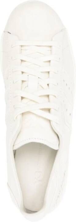 Y-3 Klassieke Leren Shell Toe Sneakers White Heren