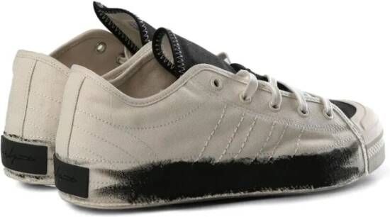 Y-3 Lage Sneakers in Nizza Stijl Beige Heren