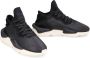 Y-3 Lage Sneakers met Suède Inzetstukken Black Heren - Thumbnail 2