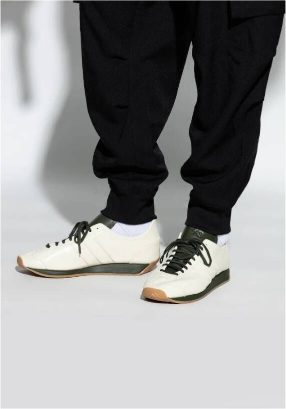 Y-3 Land Sneakers Beige Heren