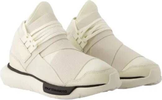 Y-3 Leather sneakers Beige Dames