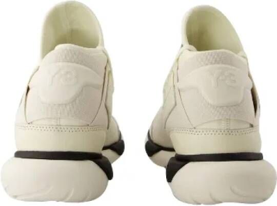 Y-3 Leather sneakers Beige Dames