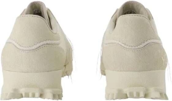 Y-3 Leather sneakers Beige Dames