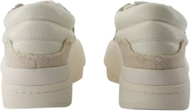 Y-3 Leather sneakers Beige Dames