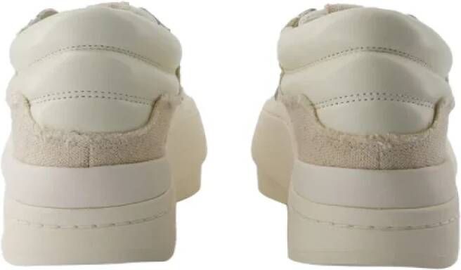 Y-3 Leather sneakers Beige Dames