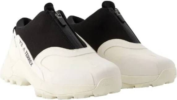 Y-3 Leather sneakers Black Dames