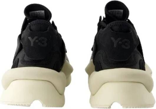 Y-3 Leather sneakers Black Dames