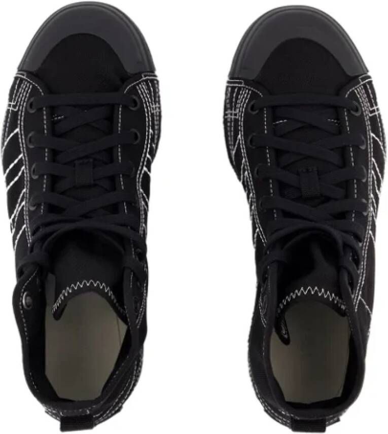 Y-3 Leather sneakers Black Dames