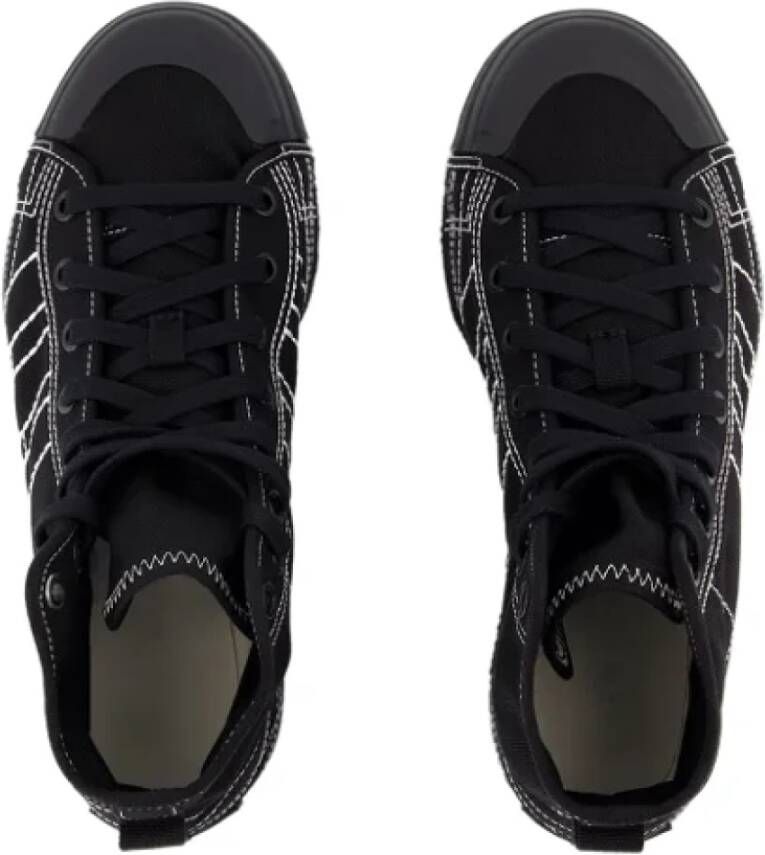 Y-3 Leather sneakers Black Dames