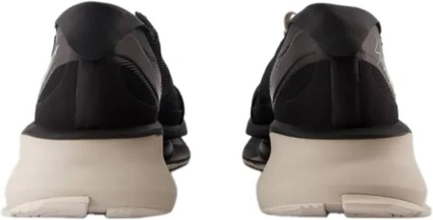 Y-3 Leather sneakers Black Dames