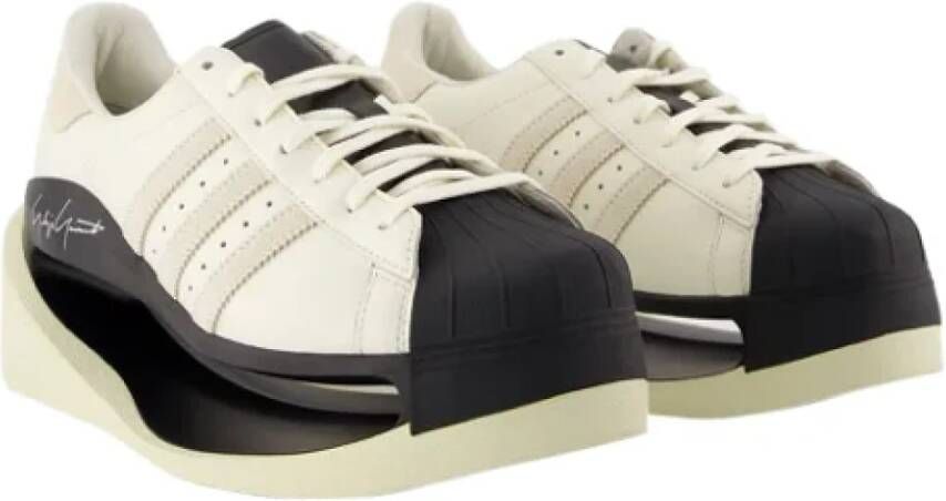 Y-3 Leather sneakers White Dames