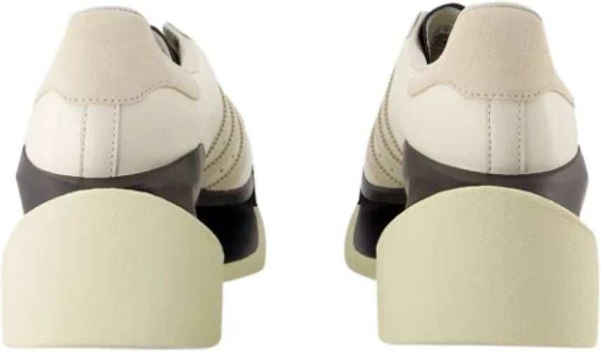 Y-3 Leather sneakers White Dames