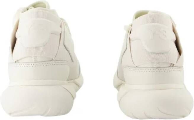 Y-3 Leather sneakers White Dames