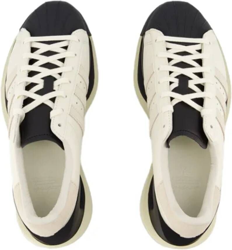 Y-3 Leather sneakers White Dames