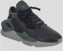 Y-3 Leren Kaiwa Sneaker Black Heren - Thumbnail 2