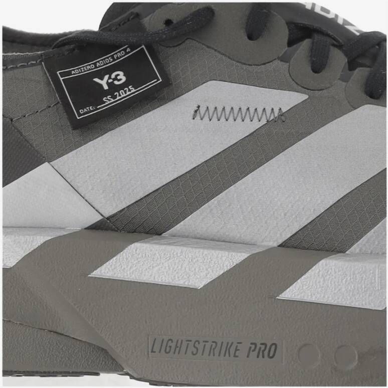 Y-3 Mesh Sneakers met Lightstrike Pro Zool Gray Heren