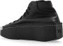 Y-3 Zwarte Leren Sneakers Ronde Neus Black Heren - Thumbnail 5