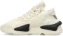 Y-3 Lage Sneakers van Glad Leer en Neopreen White - Thumbnail 9