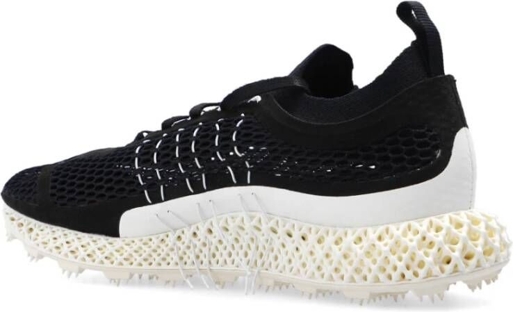 Y-3 Zwarte 4D Halo Sneakers Zwart Dames