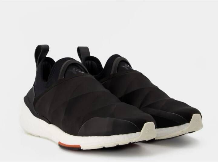 Y-3 Orange Fabric Ultraboost 22 Sneakers Zwart Unisex