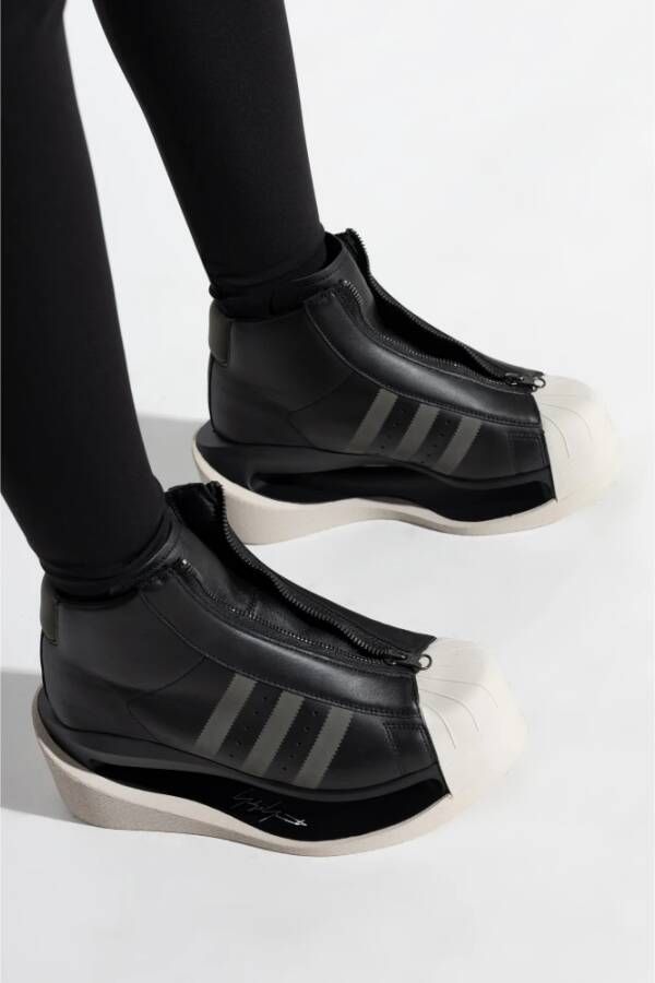 Y-3 Sportschoenen 'Gendo Pro Model' door Yohji Yamamoto Black Dames