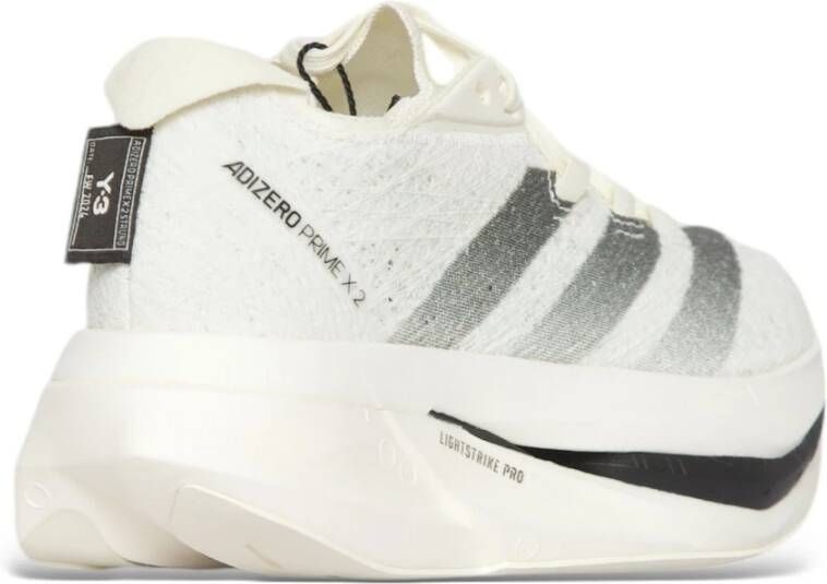 Y-3 Strung Sneakers in Owhite Cblack Owhite White Dames