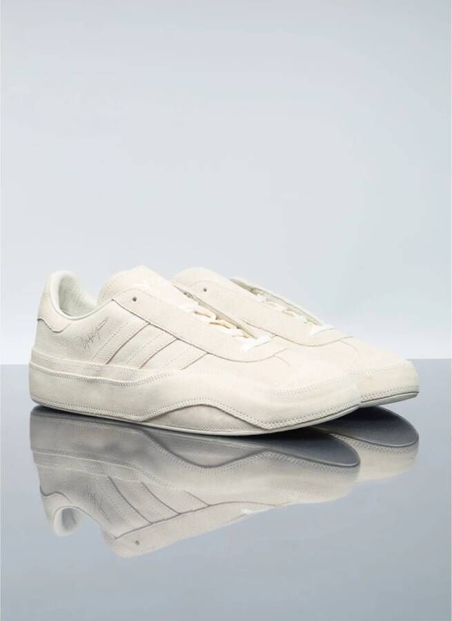 Y-3 Suede Gazelle Sneakers Beige Heren