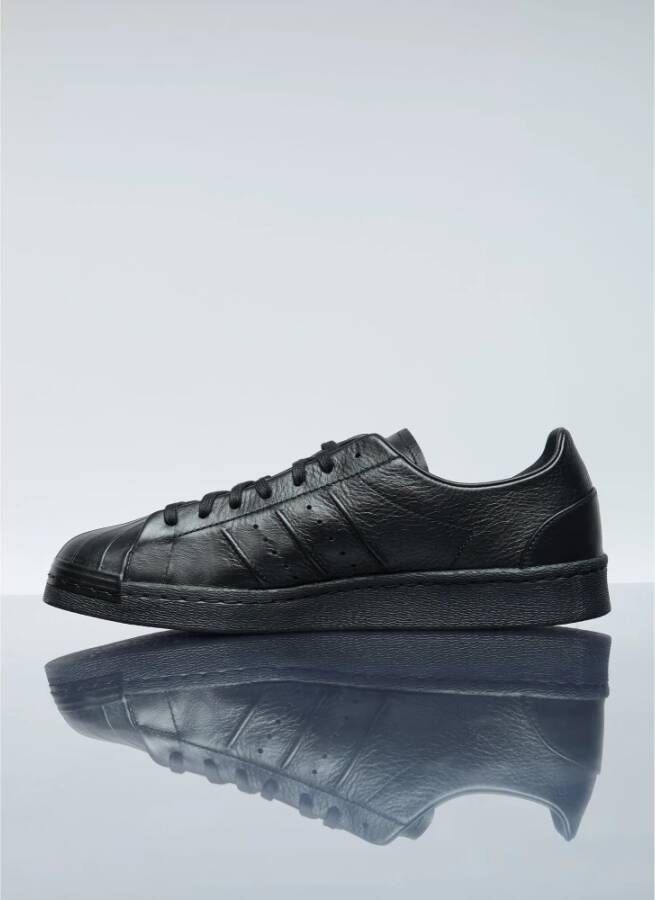 Y-3 Superstar Leren Sneaker Black Heren