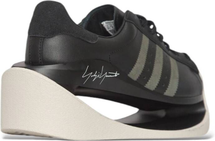 Y-3 Superstar Sneakers in Zwart Cinder Chapea Black Heren